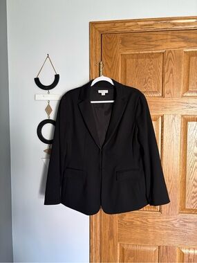Coldwater Creek Black Women's Blazer Jacket